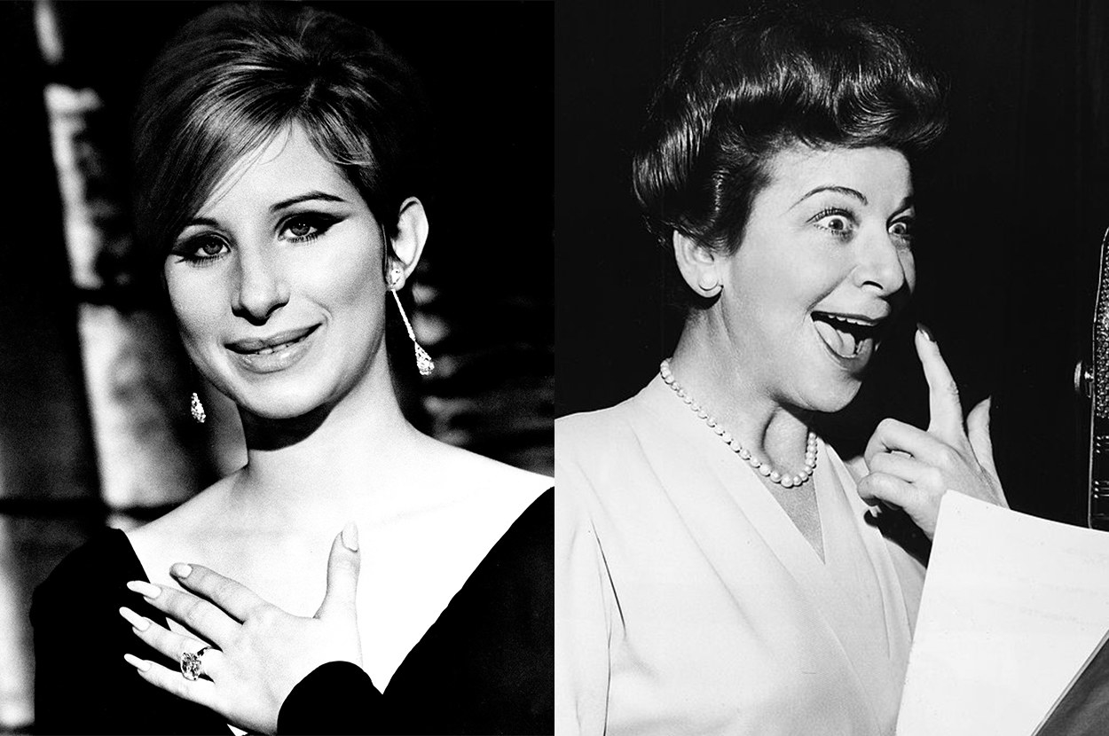 young Barbara looks exactly like Fanny Brice 