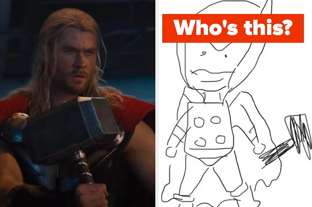 I Drew Some Marvel Characters, But Can You Actually Guess Who They Are?