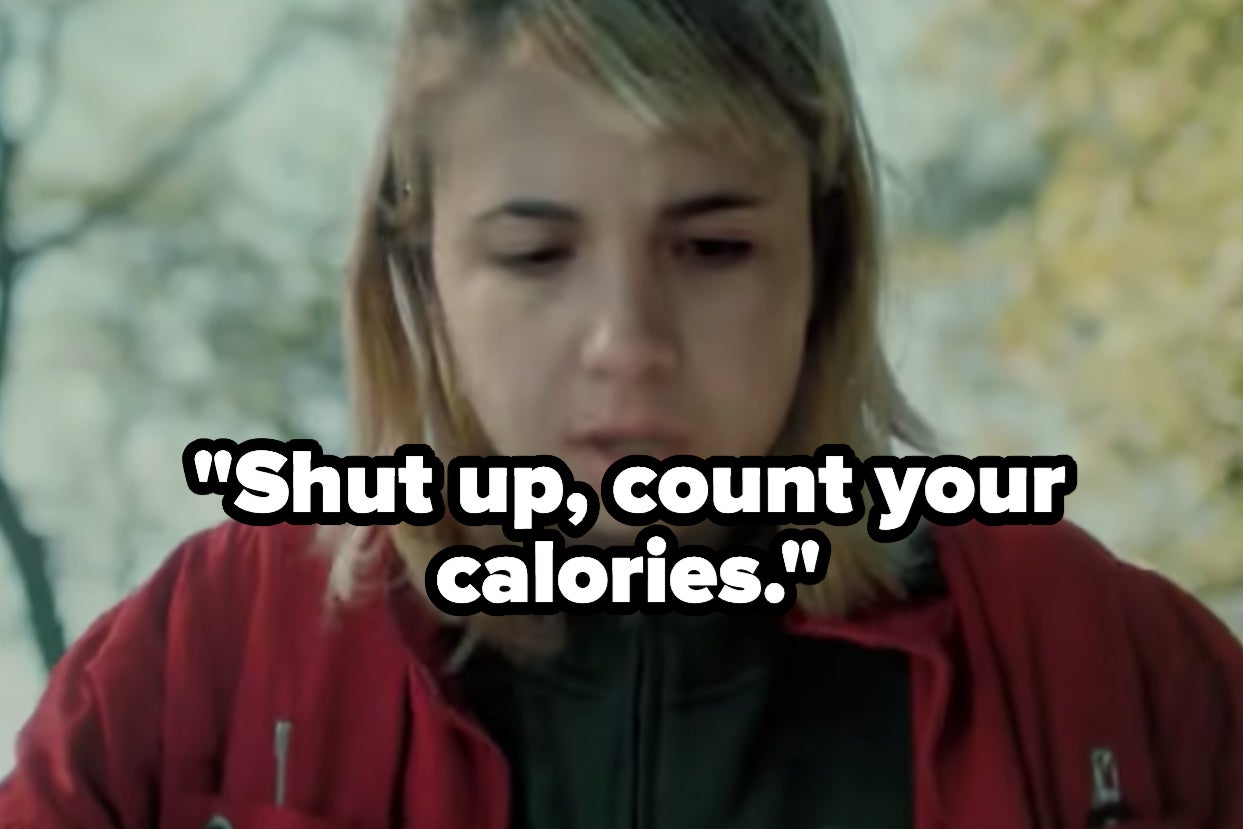a screenshot from the prom queen music video with the text