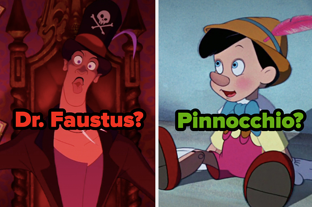 Dr Facilier and Pinocchio