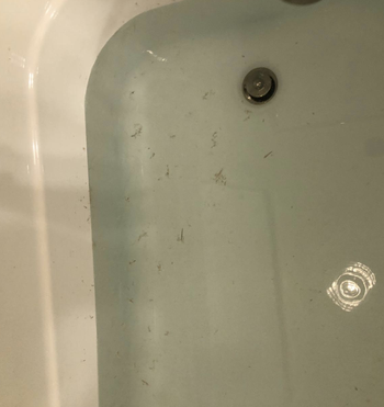 review photo of dirty bath water 