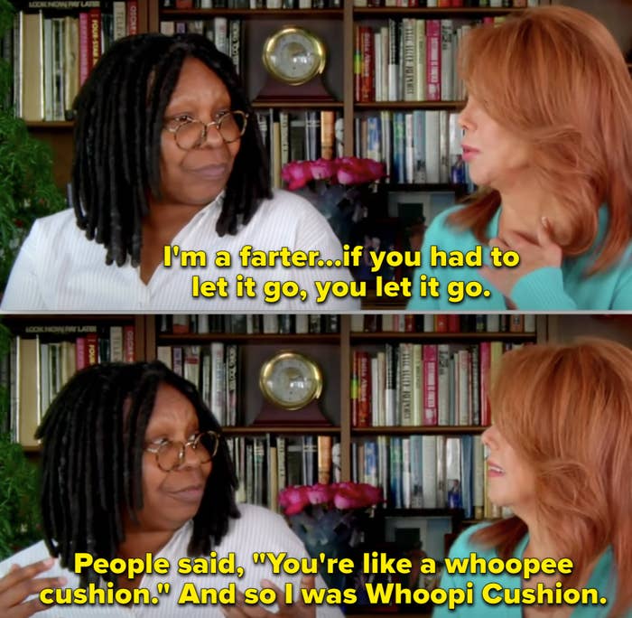 Whoopi in an interview