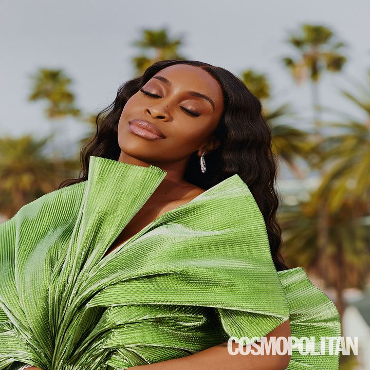 Beauty YouTuber Jackie Aina In Cosmopolitan Magazine
