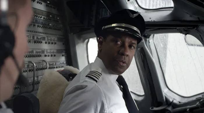 Denzel Washington in "Flight"