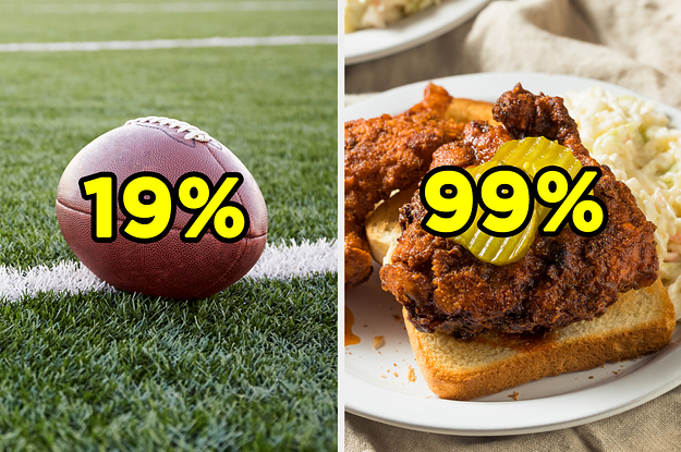 On the left, a football on the field labeled