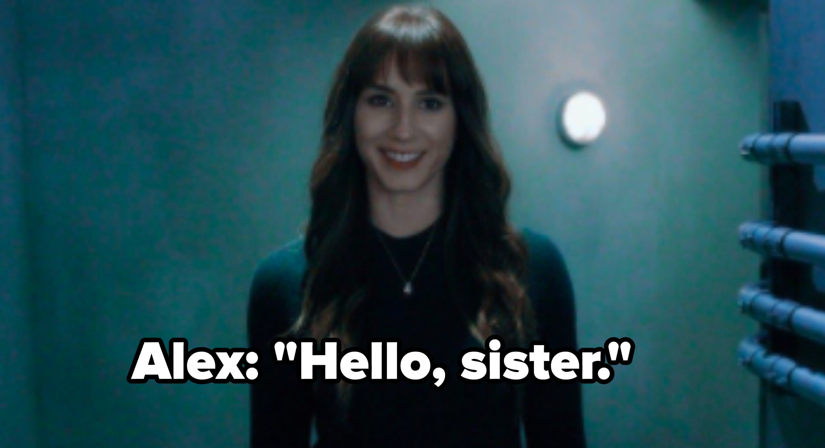 Spencer's secret identical twin: "Hello, sister"
