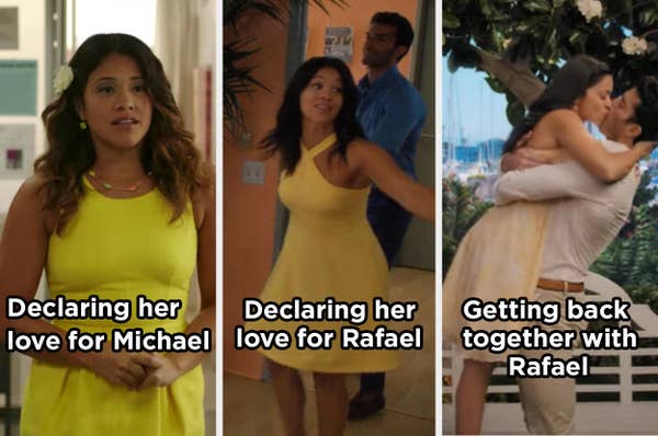 Gina Rodriguez as Jane in Jane the Virgin