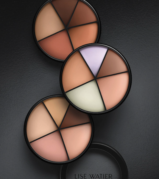 The concealer palettes that come with five different shades for customization