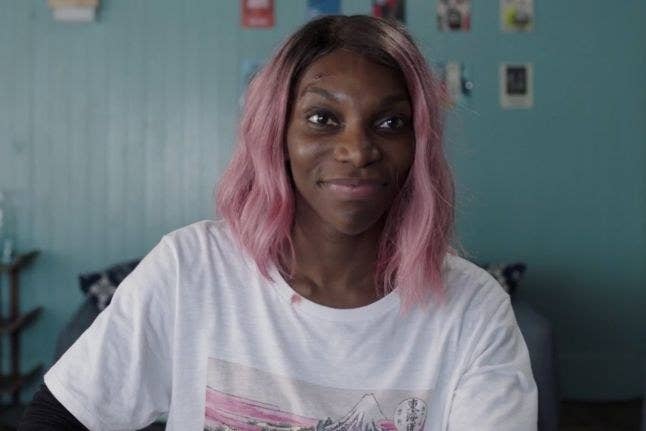 Michaela Coel as Arabella talking to her editors