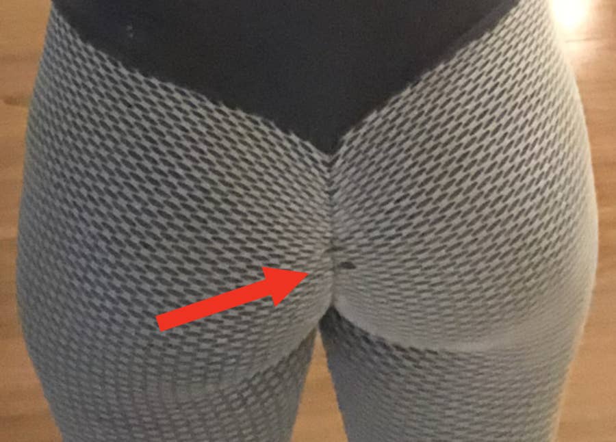 Girl hole in yoga pants We Tried The Tiktok Leggings That Make Your Butt Big