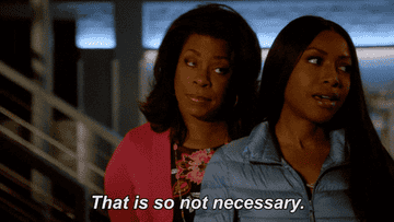 Pippy saying &quot;that is so not necessary&quot; on Rosewood