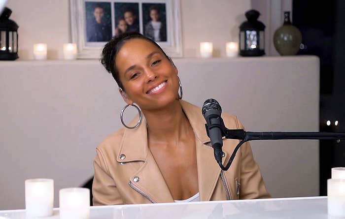 Alicia Keys performs during &quot;Saving Our Selves: A BET COVID-19 Effort&quot;