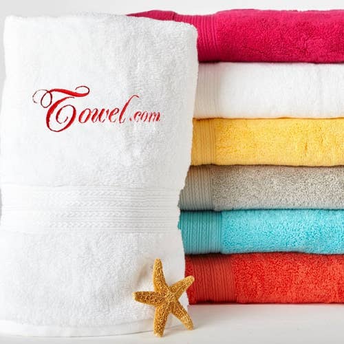 the various towel color options
