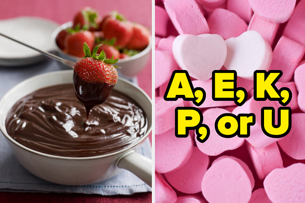 Choose Some Chocolate Covered Treats And We'll Reveal The Initial Of Who You'll Be Spending Valentine's Day With