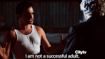 Nick Miller from New Girl saying &quot;I am not a successful adult.&quot;