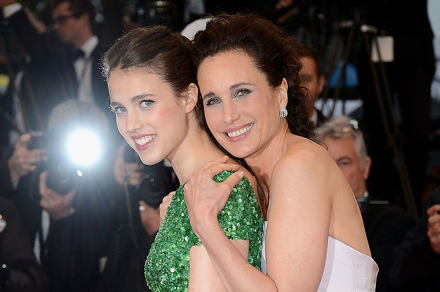 Andie MacDowell stopped dyeing her hair in quarantine
