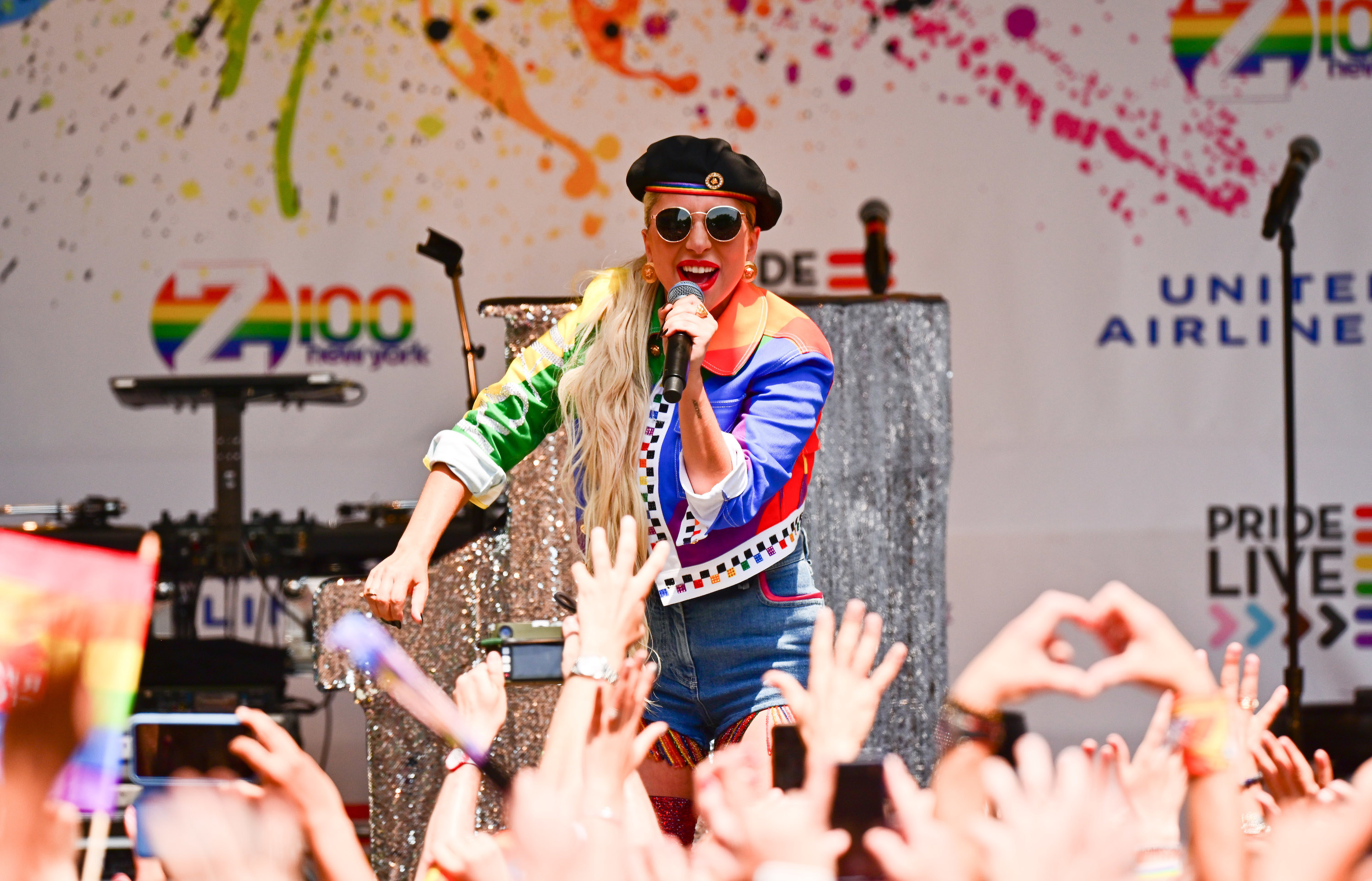 Lady Gaga at Pride Live&#x27;s 2019 Stonewall Day in New York City