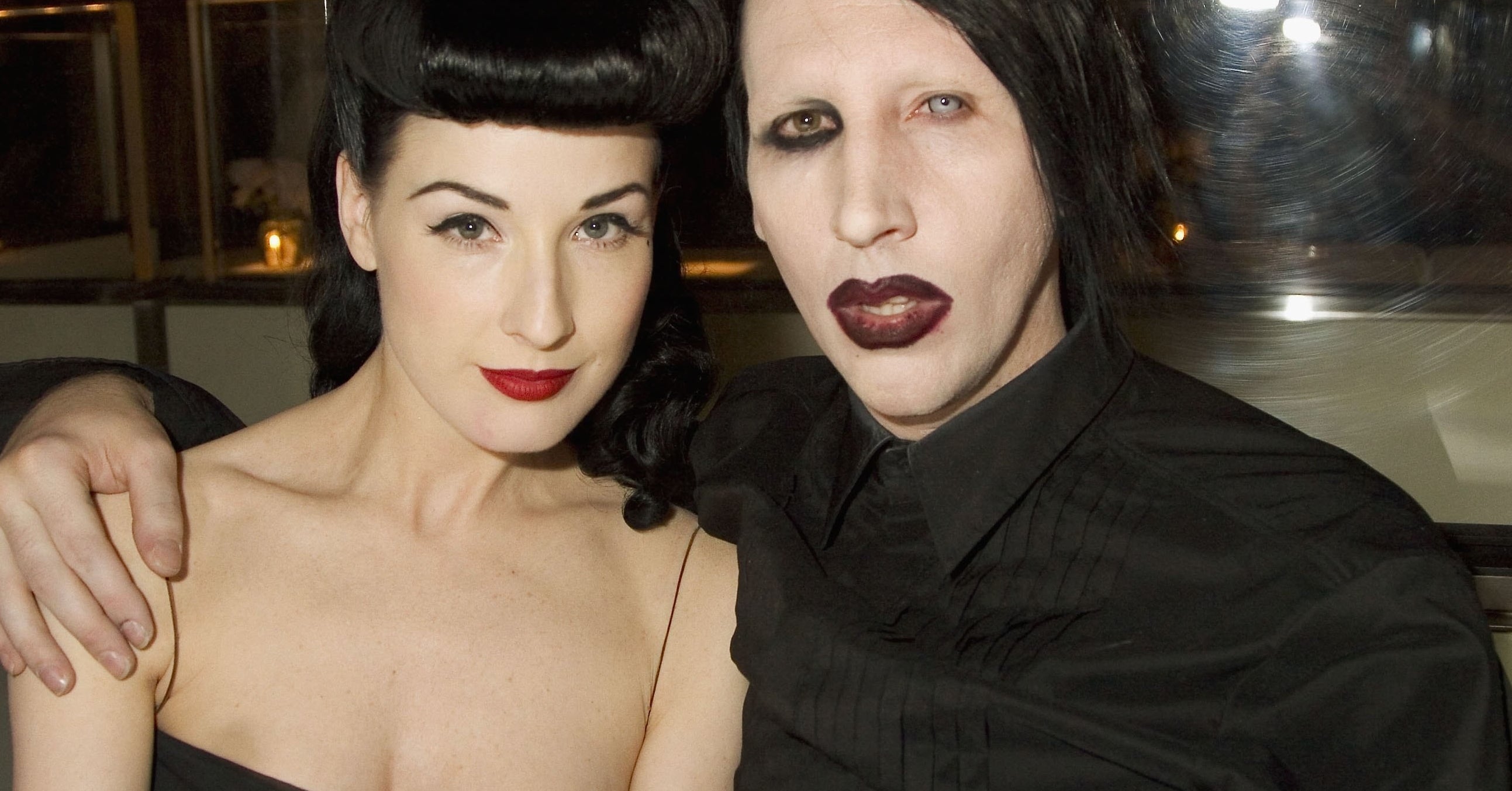 Dita Von Teese addresses Marilyn Manson’s abuse allegations