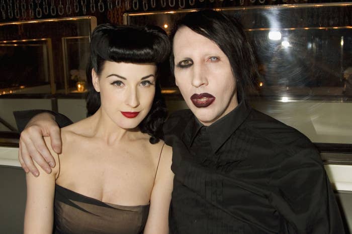 Dita Von Teese Addresses Marilyn Manson Abuse Allegations