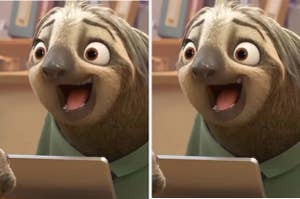 Sloth from Zootopia