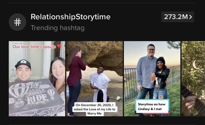 TikTok&#x27;s discover page