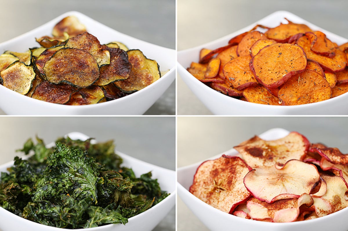 揚げないのにサクサク フルーツと野菜チップス４種