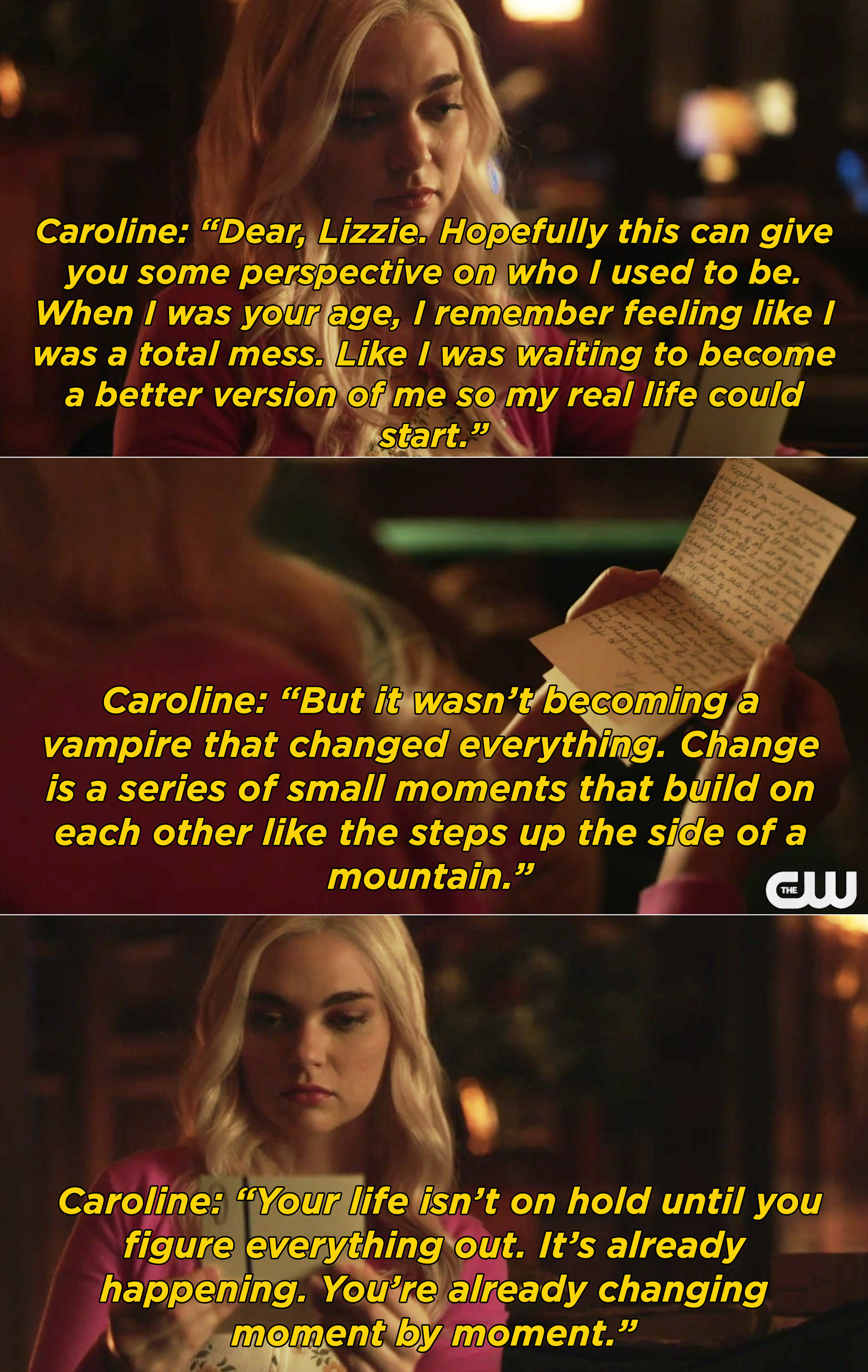 How Legacies will explain Caroline's absence