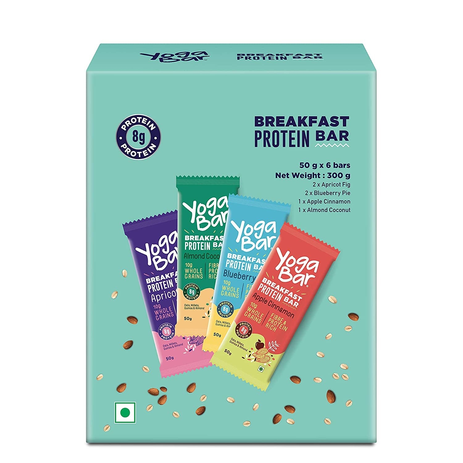 Packaging of the protein bars 