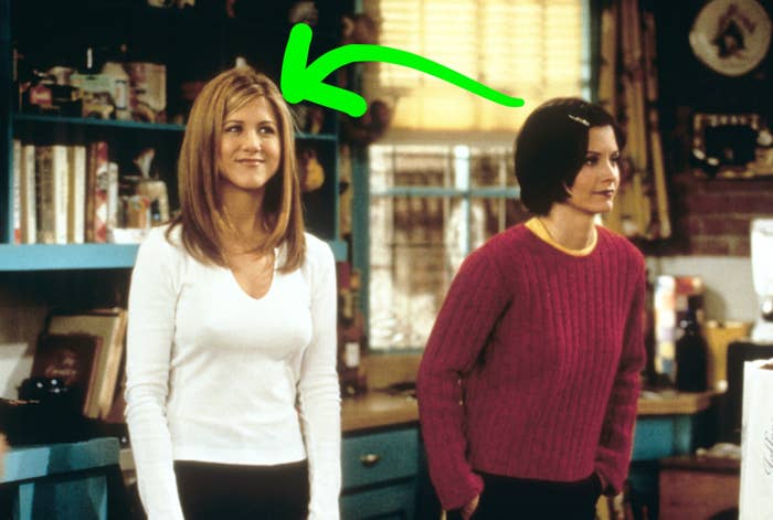 an arrow pointing from Monica to Rachel