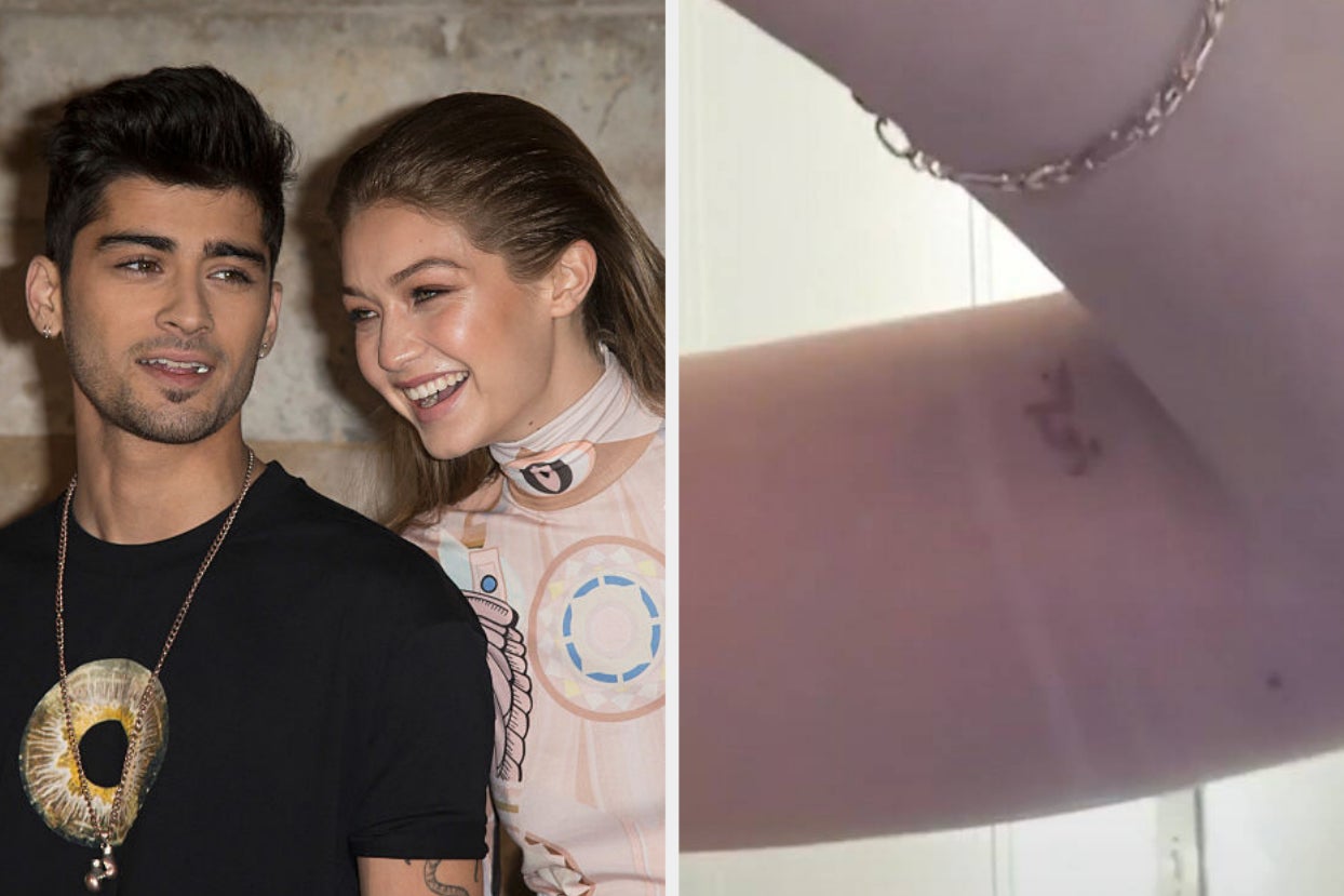 Gigi Hadid And Zayn Malik Now Have Matching Tattoos That Pay Homage To Their Daughter Khai 