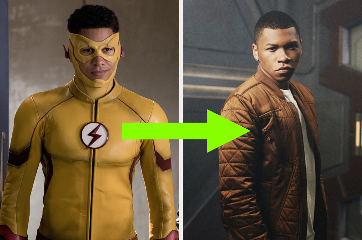 an arrow pointing from Wally to Firestorm