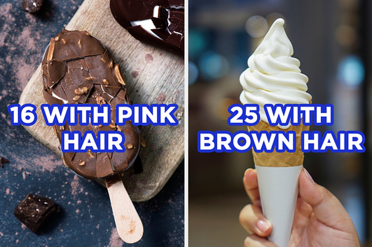 Can We Guess Age And Hair Color Based On Ice Cream Quiz