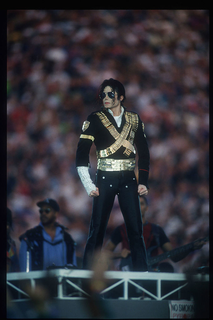 Michael jackson black and gold jacket sale