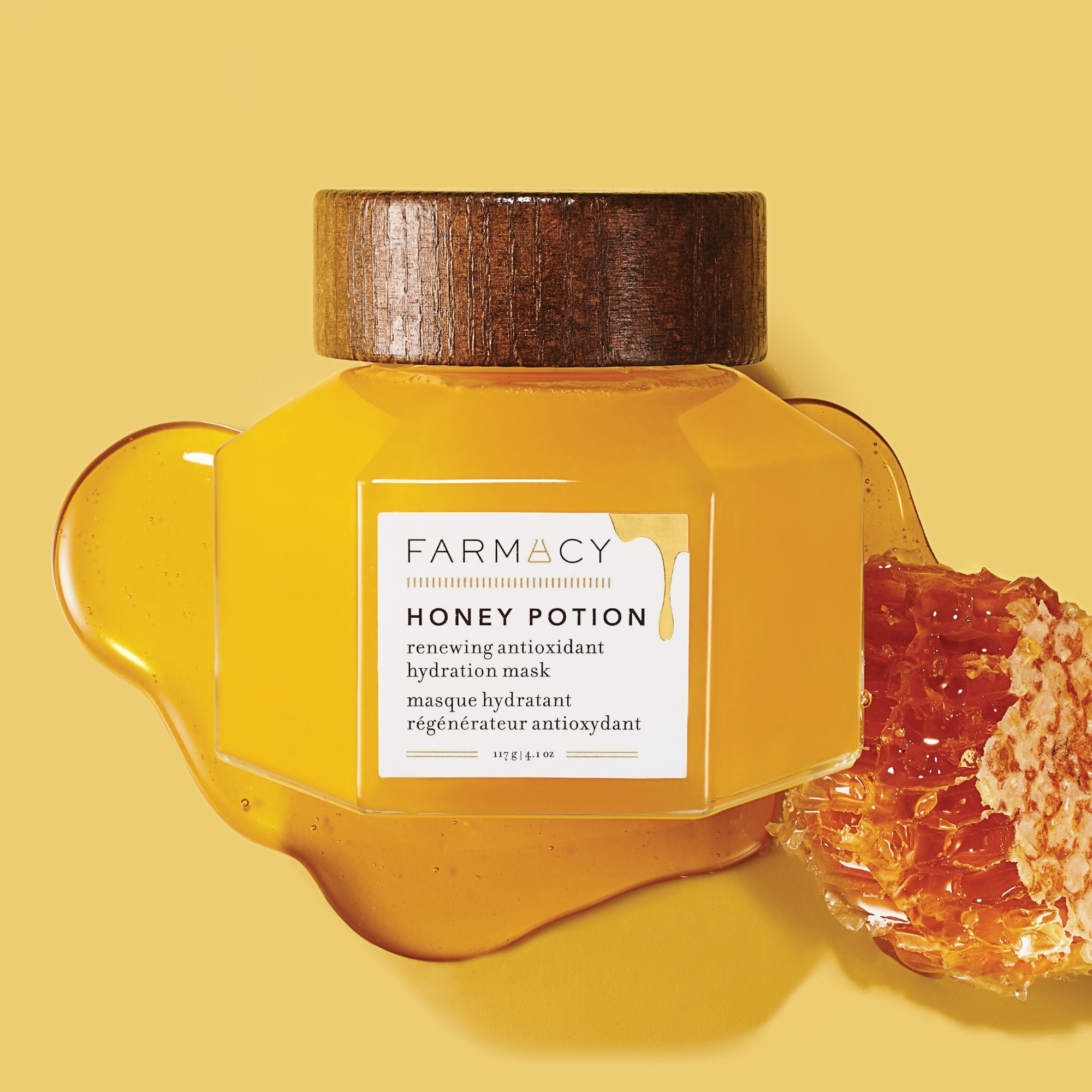 The 4.1-ounce glass jar