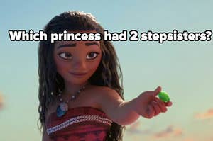 which princess had 2 stepsisters?
