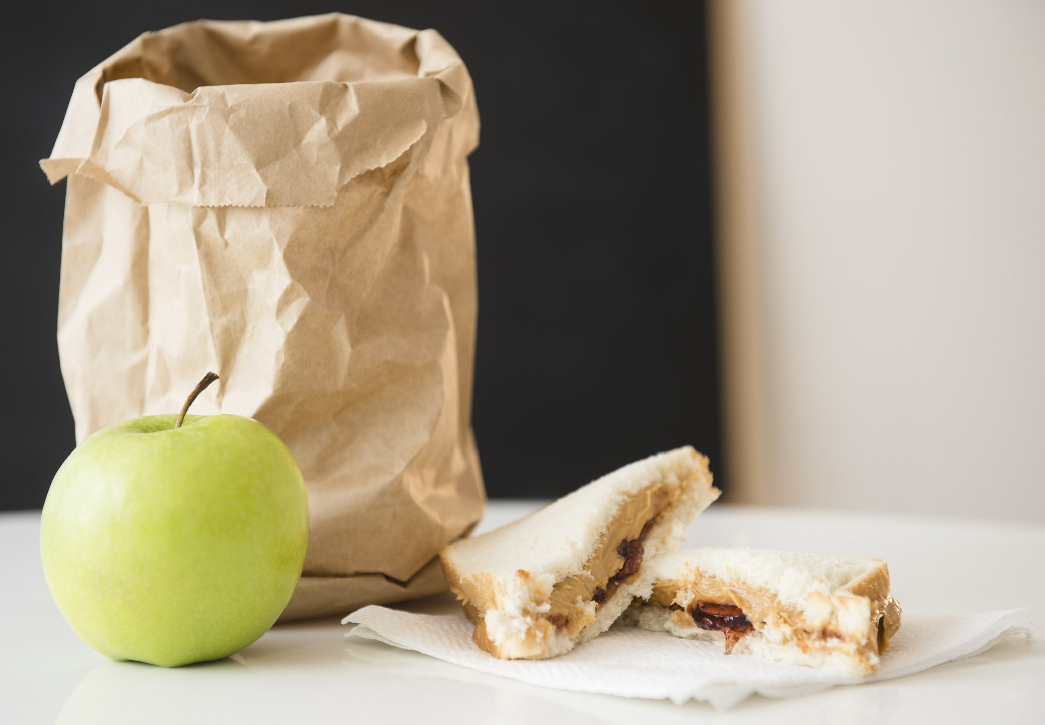 a brown bag lunch