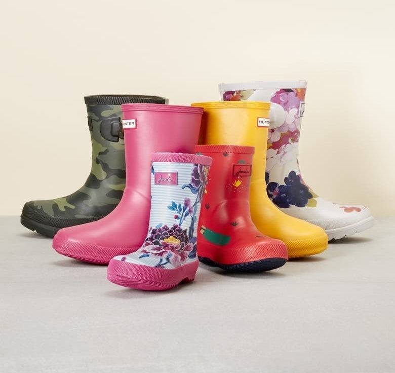 The boots in a variety of colors