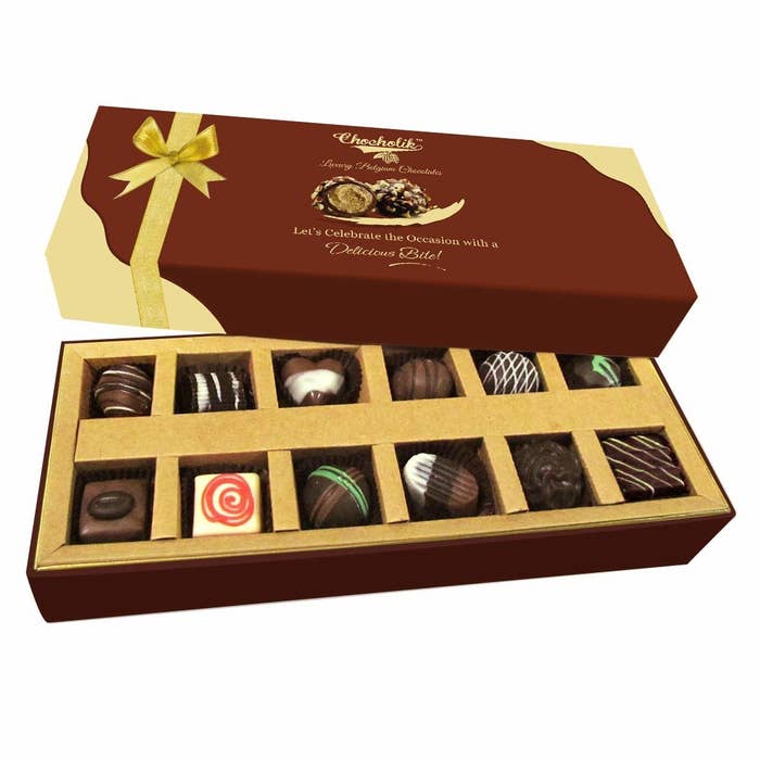 A box of Belgium chocolate 