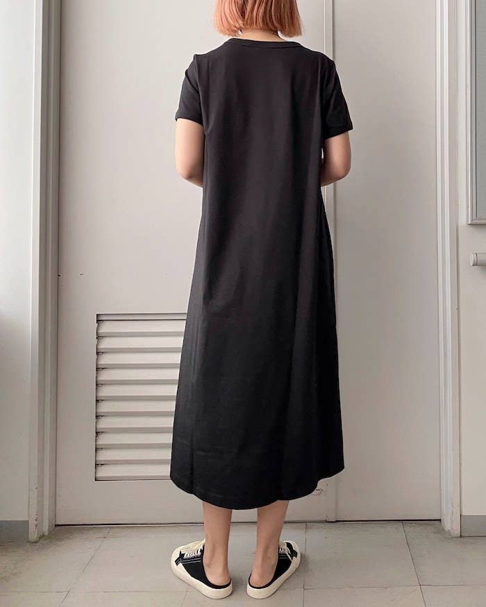 部屋着にもお出かけにも大活躍 ユニクロuの新作 1990円ワンピ 着心地がめっちゃ良いんです