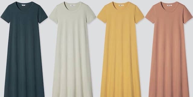 部屋着にもお出かけにも大活躍 ユニクロuの新作 1990円ワンピ 着心地がめっちゃ良いんです