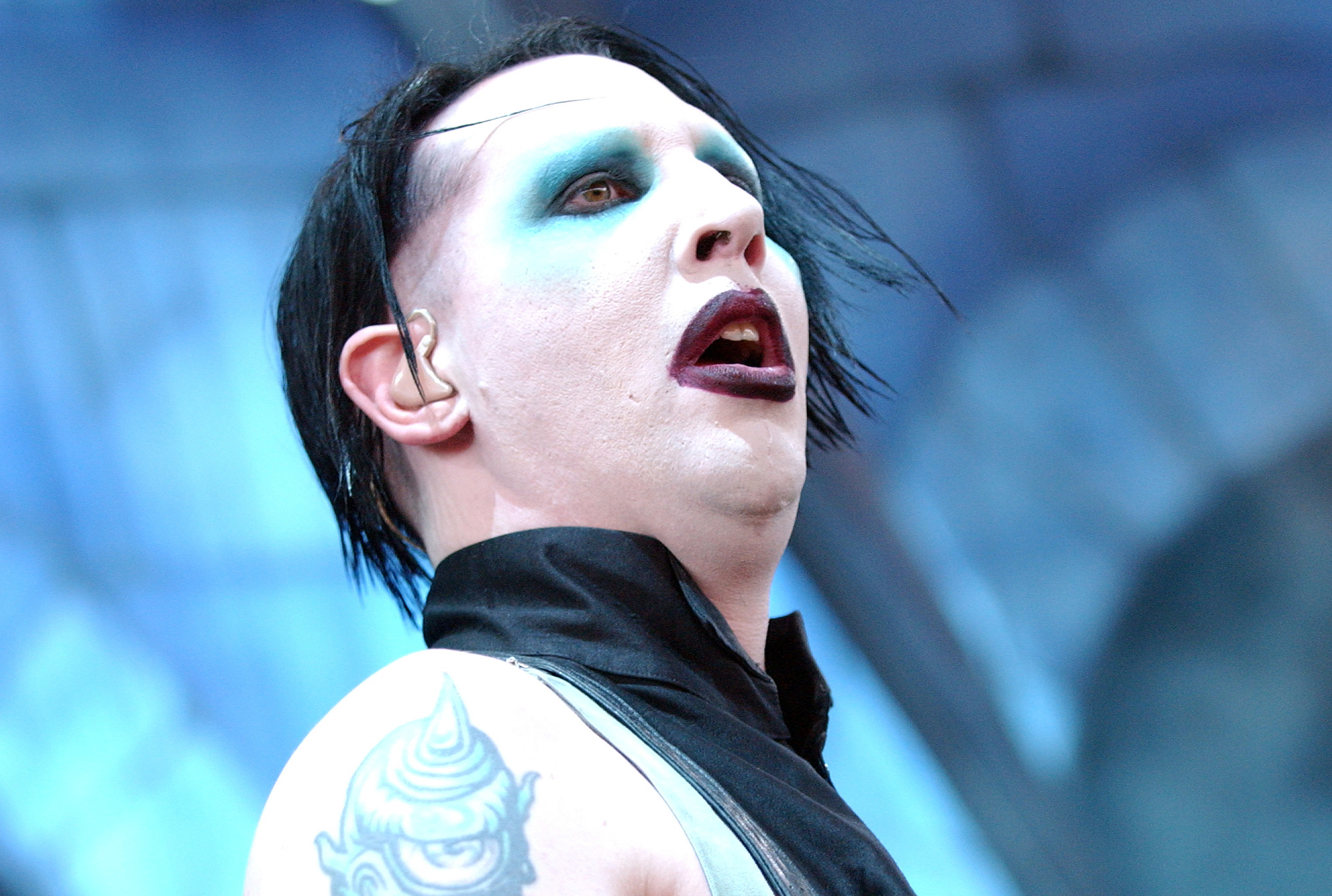 Marilyn Manson performing