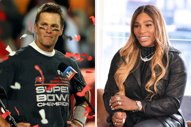 Tom Brady And Serena Williams 