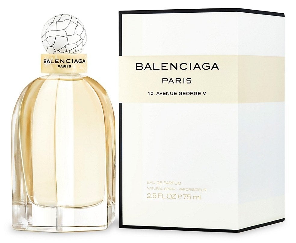 bottle of Balenciaga Avenue George V perfume