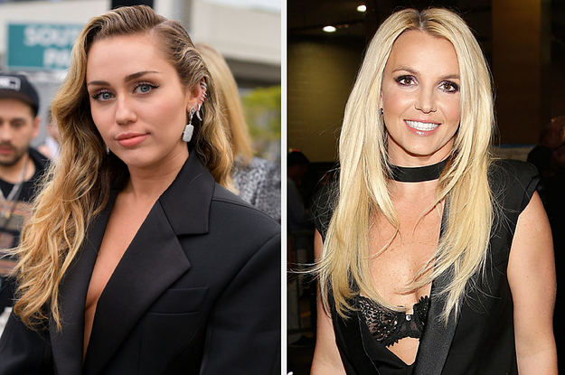 britney spears and miley cyrus