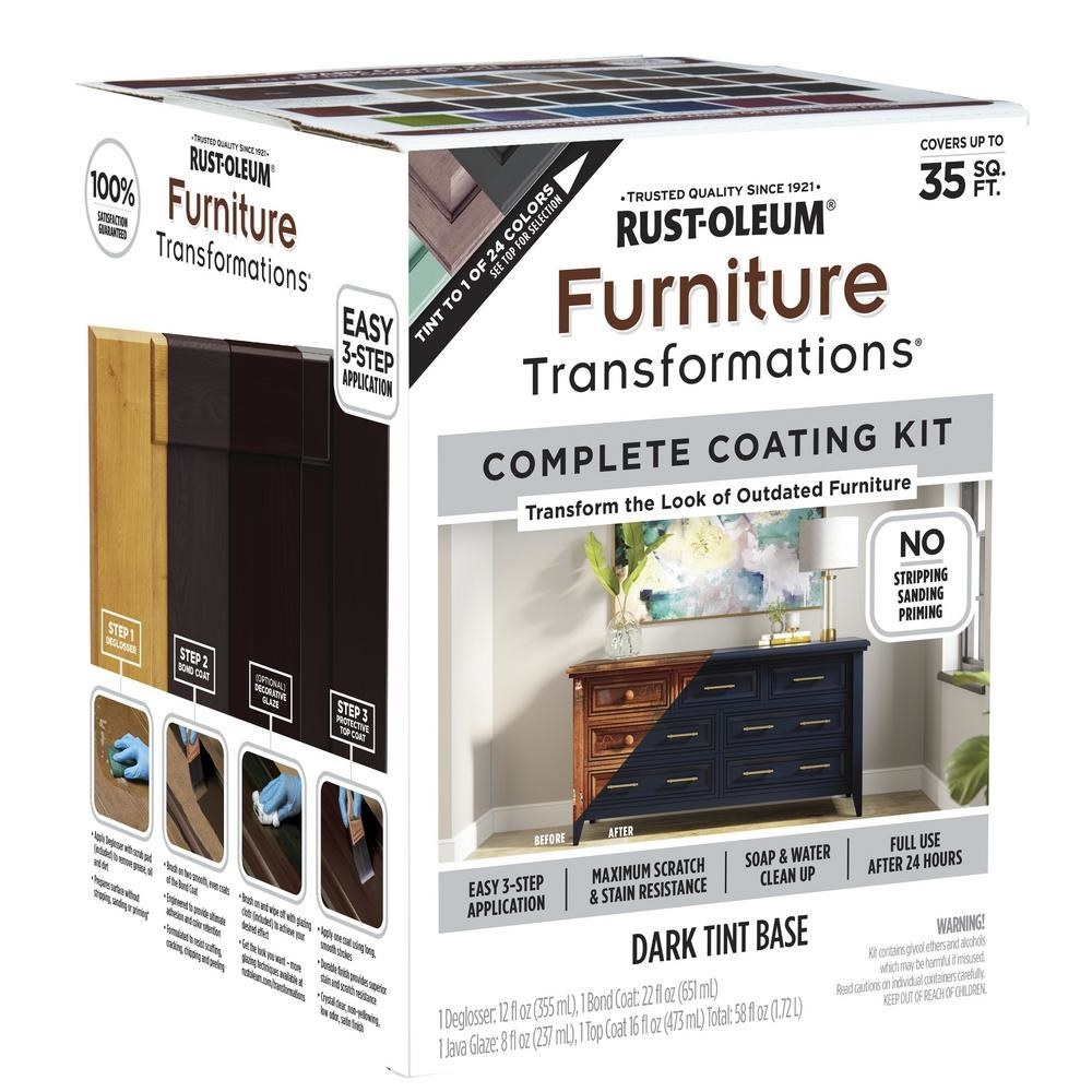 box packaging for rust-oleum transformation kit