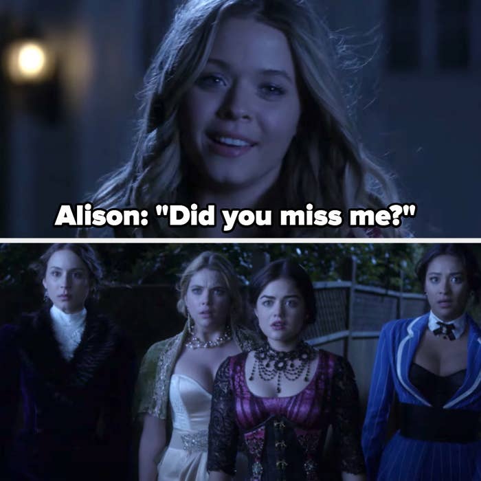 Alison returns: &quot;Did you miss me?&quot;
