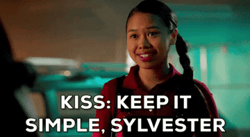 Patty on Scorpion saying &quot;KISS: Keep it simple, Sylvester&quot;