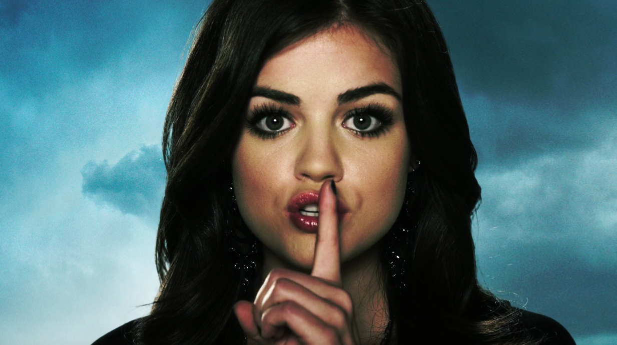 Aria whispering, &quot;Shh&quot; in the intro
