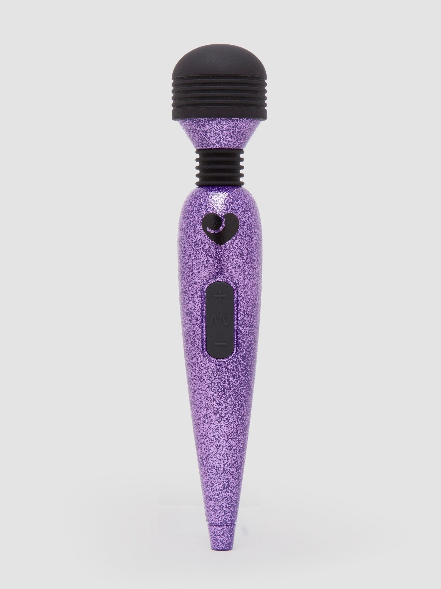 the mini glittery wand in purple