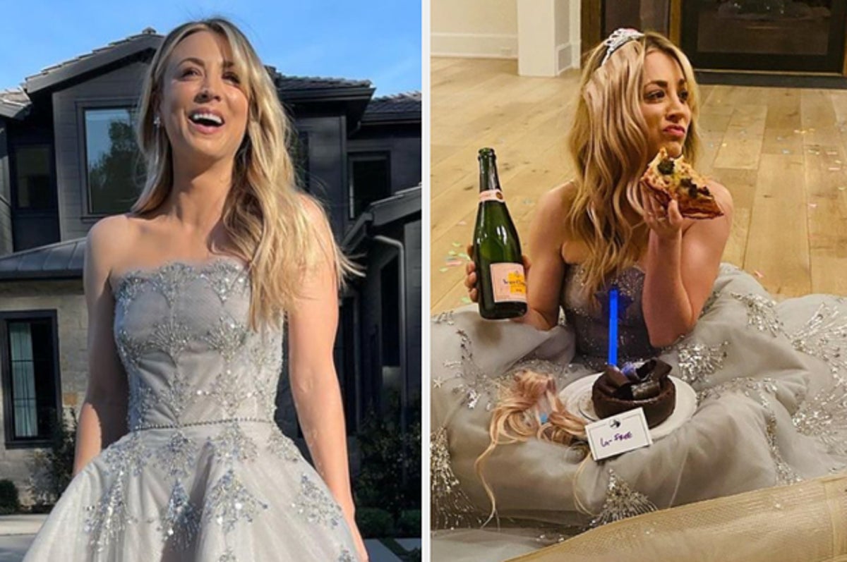 Kaley Cuoco Celebrates Golden Globes Loss With Hilarious Instagram Picture I couldn't be more thrilled for my friends @ bradgoreski & @ garyjanetti on their marriage!! kaley cuoco celebrates golden globes